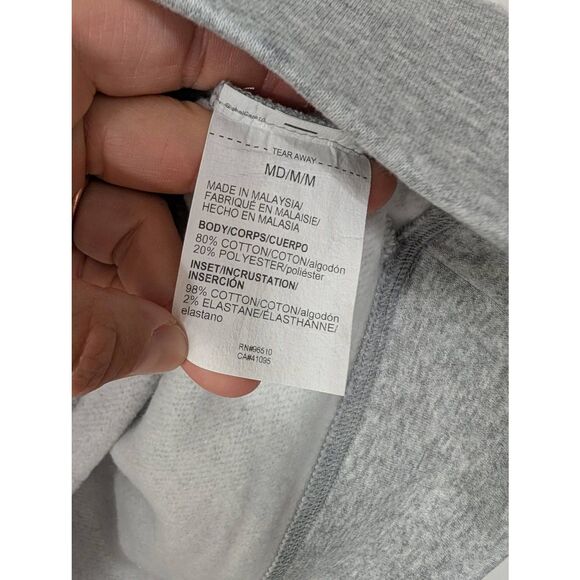 Under Armour Project Rock Cropped Sweatshirt women's gray Iron Paradise - Picture 5 of 7